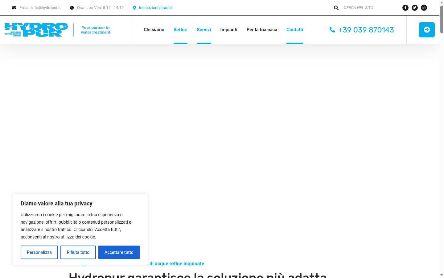 Screenshot tal-banner tal-kunsens muri qabel kwalunkwe interazzjoni