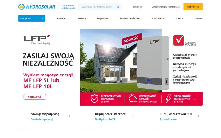 Screenshot of hydrosolar.pl