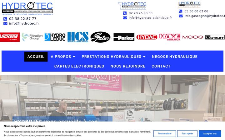 Screenshot of hydrotec.fr