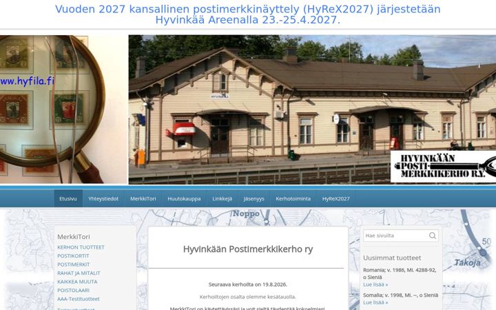 Screenshot of hyfila.fi