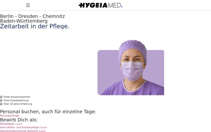Screenshot di hygeia-med.de