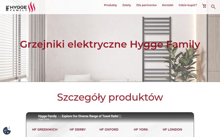 Screenshot of hygge-families.pl
