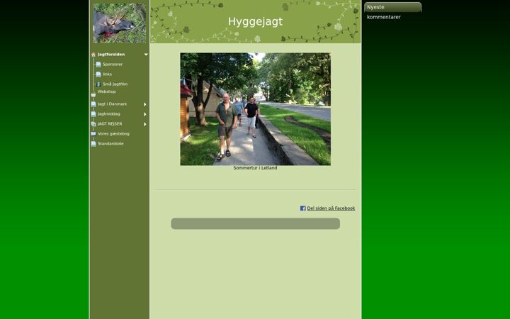 Screenshot of hyggejagt.dk