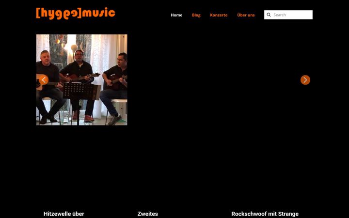Screenshot of hyggemusic.de