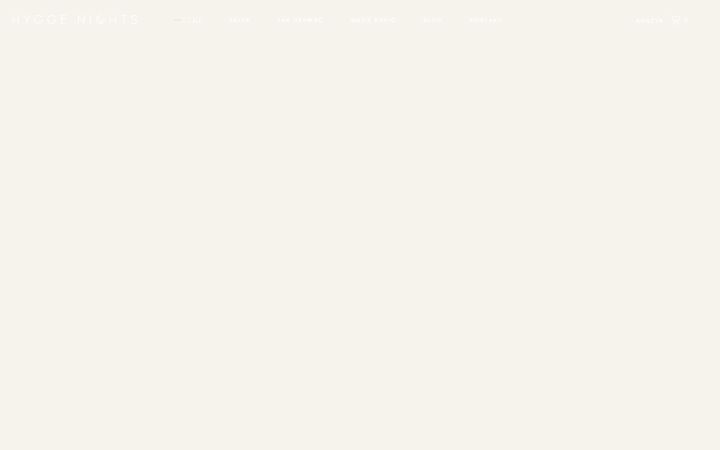 Screenshot of hyggenights.com