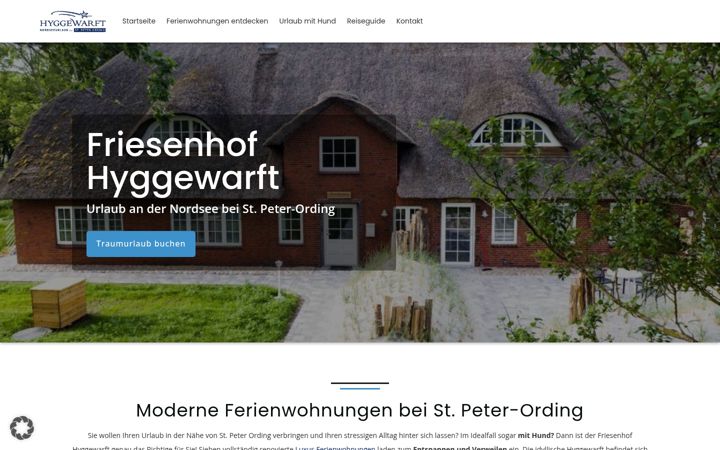 Screenshot di hyggewarft.de