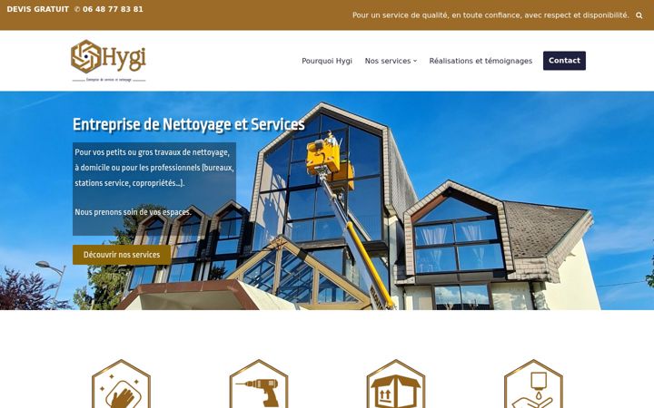 Screenshot of hygi-nettoyage.fr