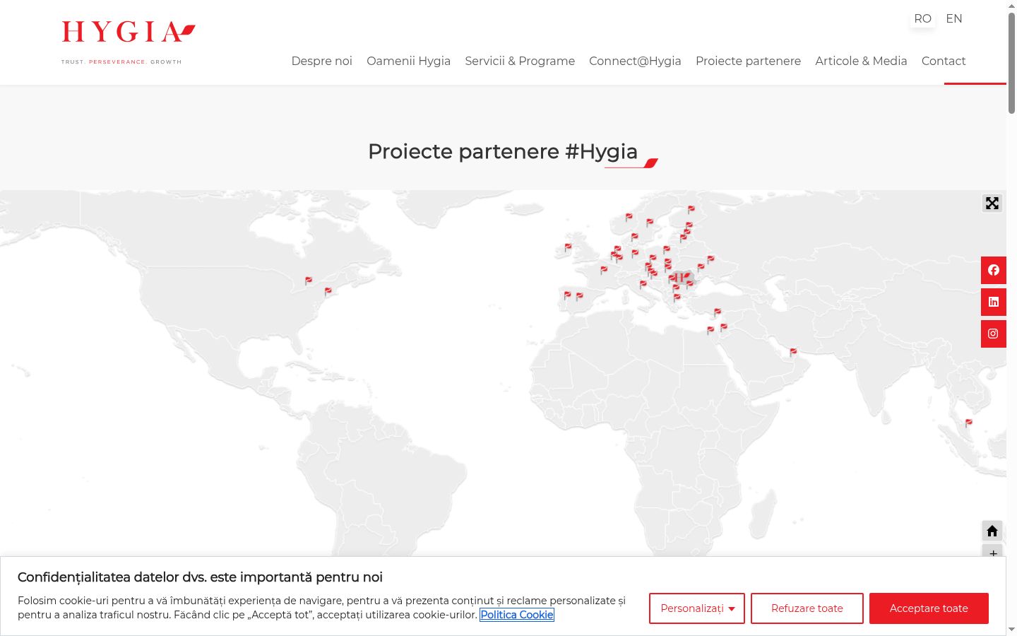 Snímka obrazovky banera súhlasu zobrazeného pred akoukoľvek interakciou
