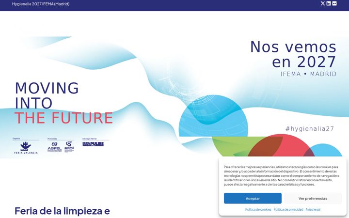 Captura de pantalla de hygienalia.com