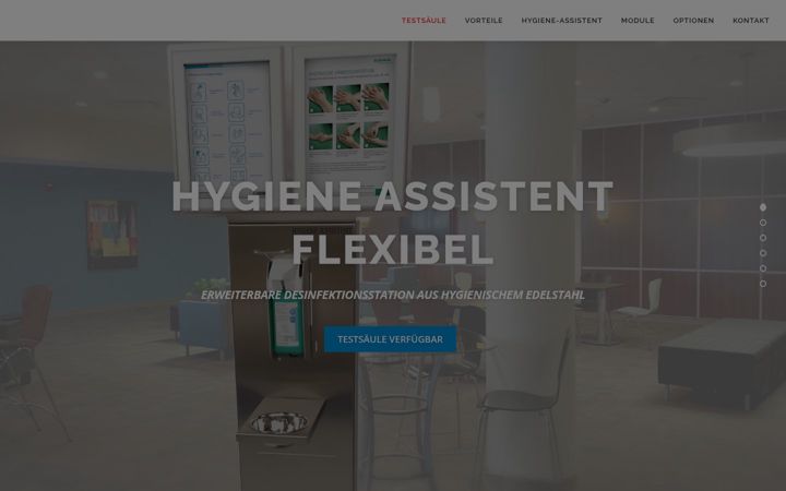 Screenshot di hygiene-assistent.de