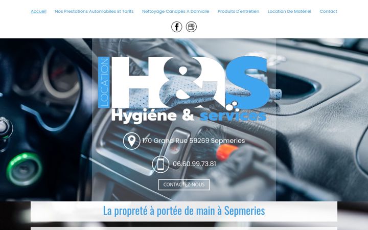 Screenshot of hygiene-et-services.fr