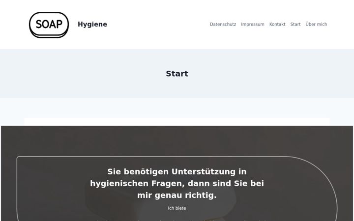 Snímek obrazovky hygieneberatung-schreiber.de