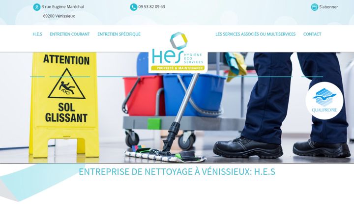 Screenshot of hygieneecoservices.com