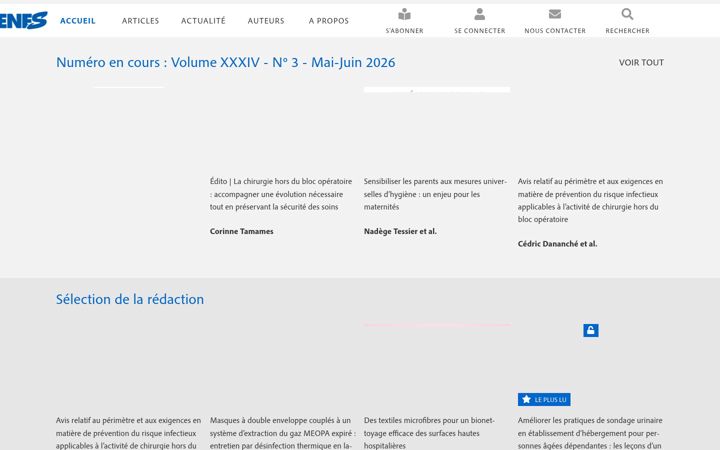 Screenshot of hygienes.net