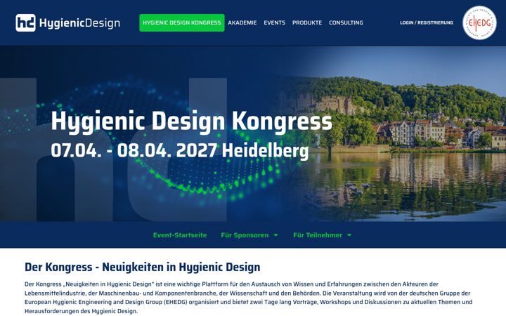 Captura de pantalla de hygienic-design.com