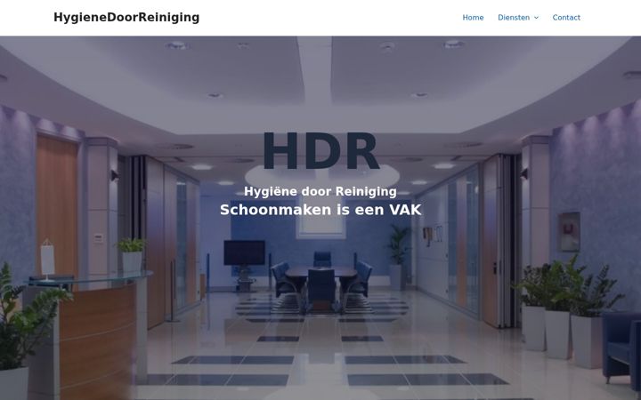 Screenshot of hygieq.site.transip.me