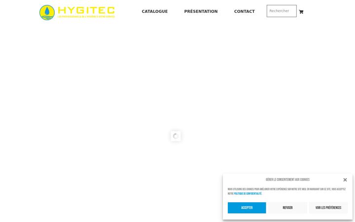 Screenshot of hygitec-pro.fr