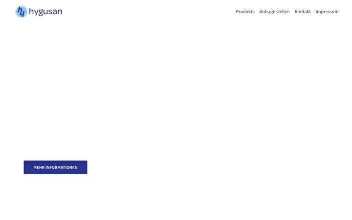 Screenshot of hygusan.de