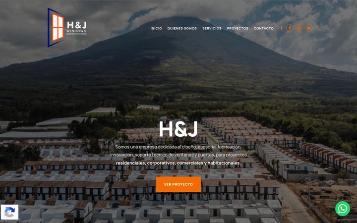 Screenshot of hyjwindows.com