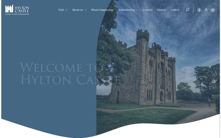 Screenshot of hyltoncastle.org.uk
