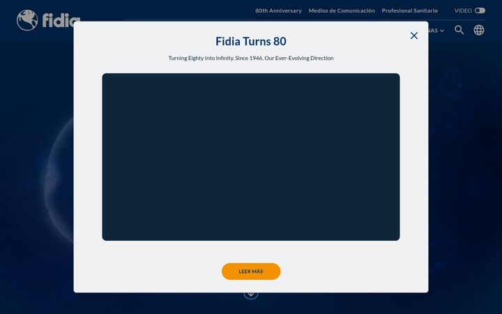 Screenshot of hymovis.es