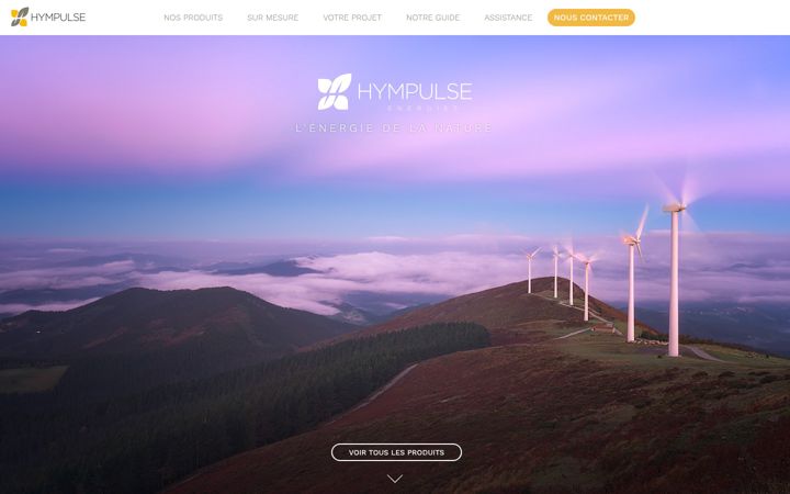 Screenshot of hympulse.com