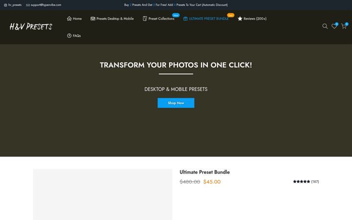 Screenshot of hypenvibe.com