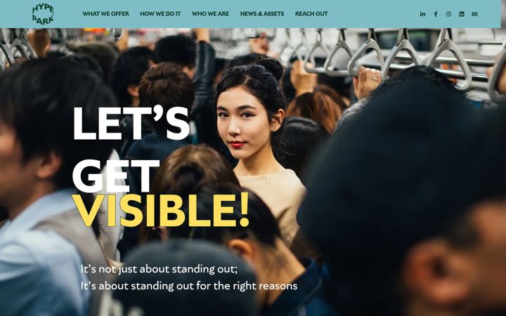 Screenshot of hypepark.be