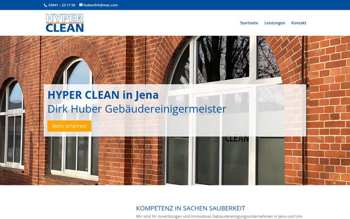 Skjámynd af hyper-clean-jena.de