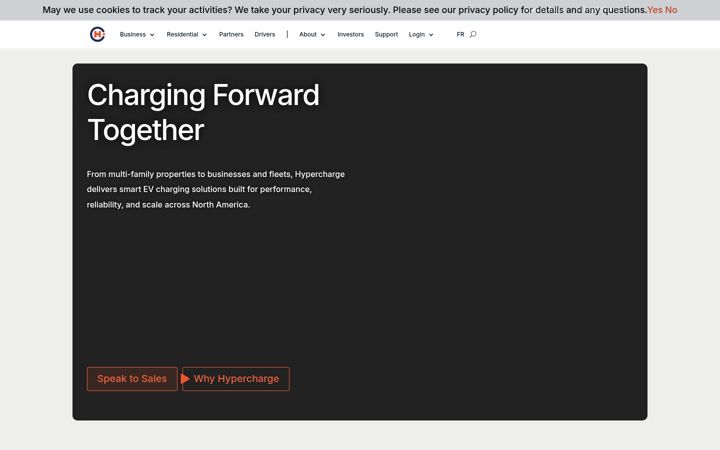 Screenshot of hypercharge.com