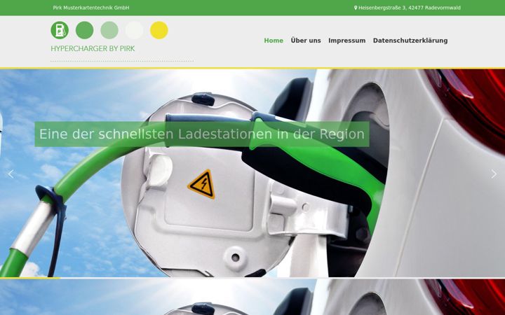 Screenshot of hypercharger-bergischesland.de