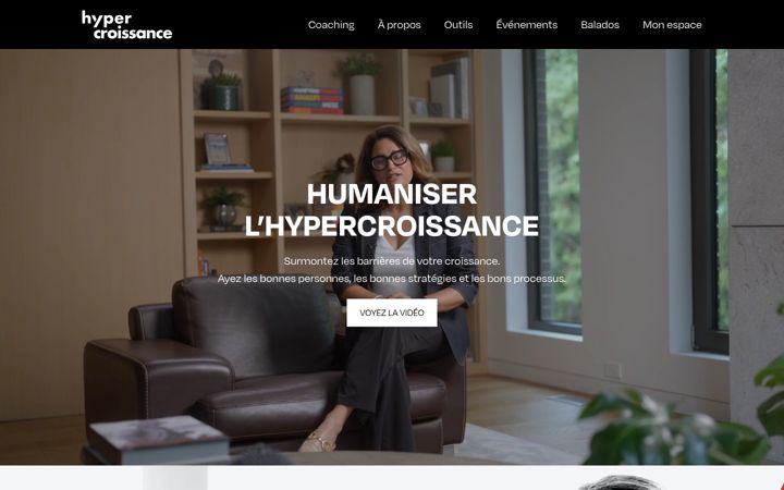 Screenshot of hypercroissance.com