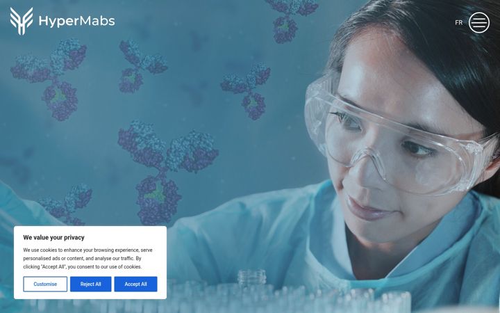 Screenshot of hypermabs.com