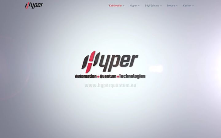 Screenshot of hyperquantum.eu