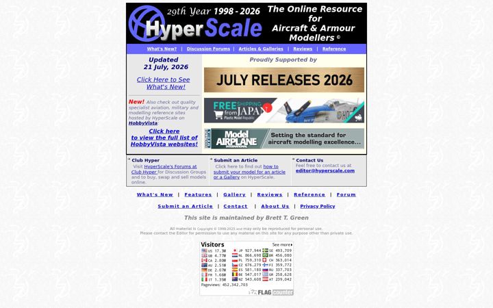 Screenshot of hyperscale.com