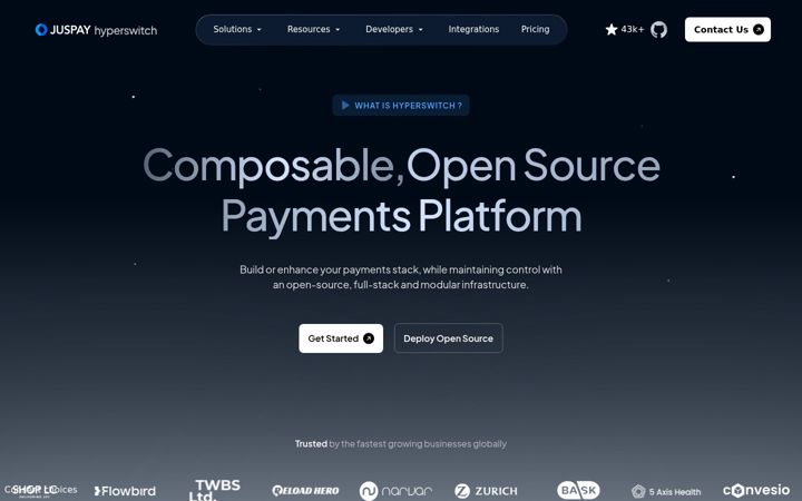 Skjermbilde av hyperswitch.io