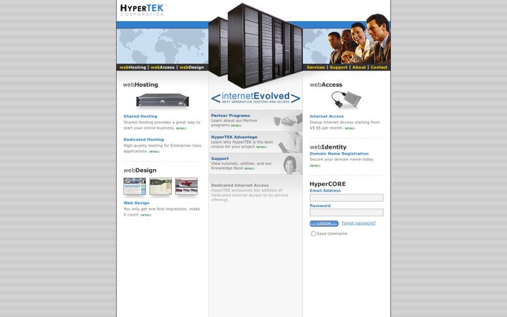 Screenshot stránky hypertek.net