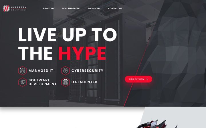 Screenshot of hypertek.solutions
