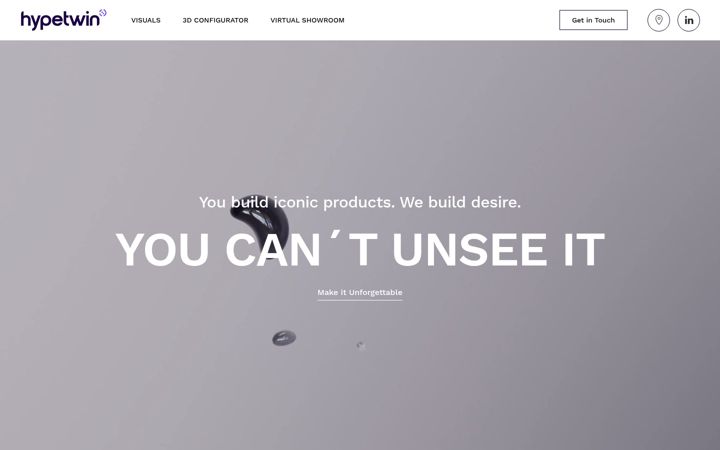 Screenshot of hypetwin.com