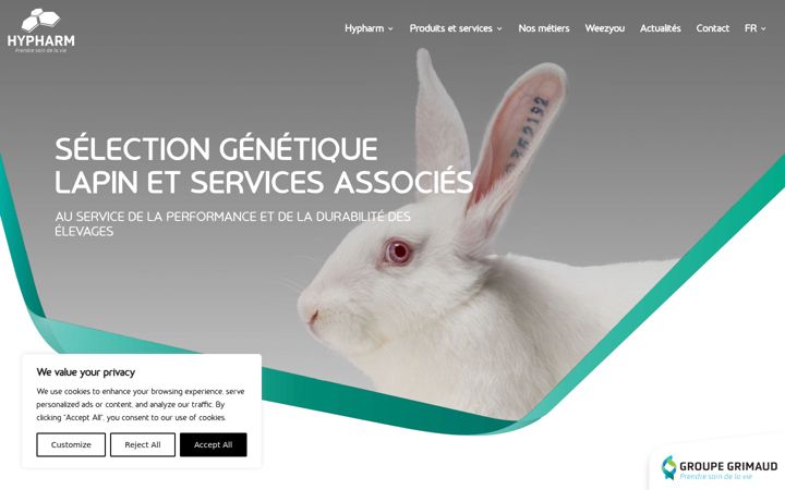 Screenshot of hypharm.fr