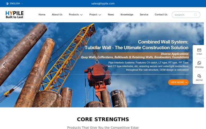 Screenshot of hypilefoundation.com