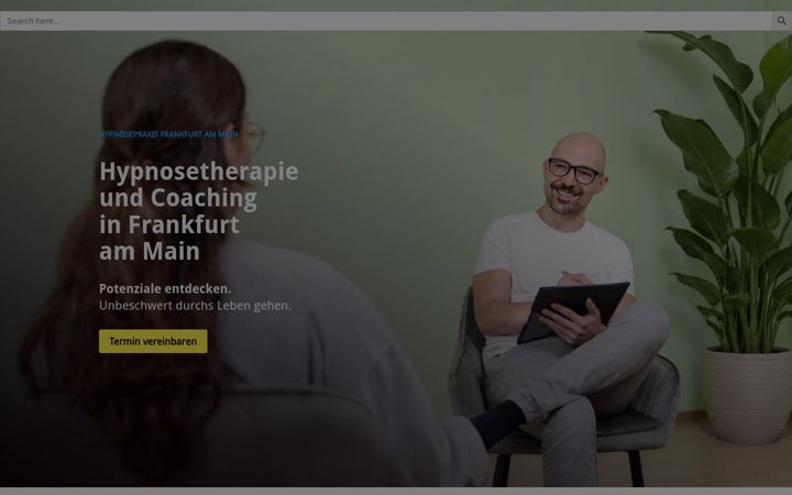 Screenshot of hypnause.de