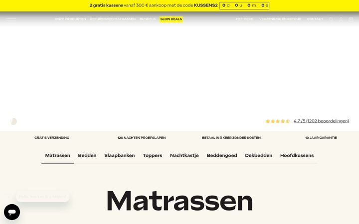 Screenshot of hypnia.nl