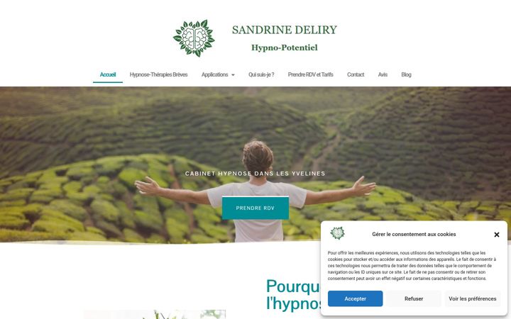 Screenshot of hypno-potentiel.fr