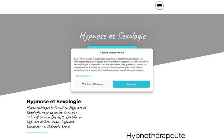 Screenshot of hypno-sexologie.com