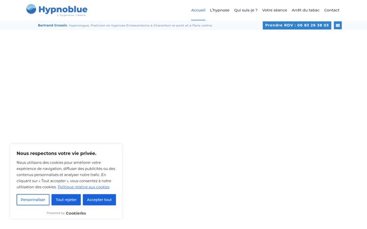 Screenshot of hypnoblue-hypnose.fr