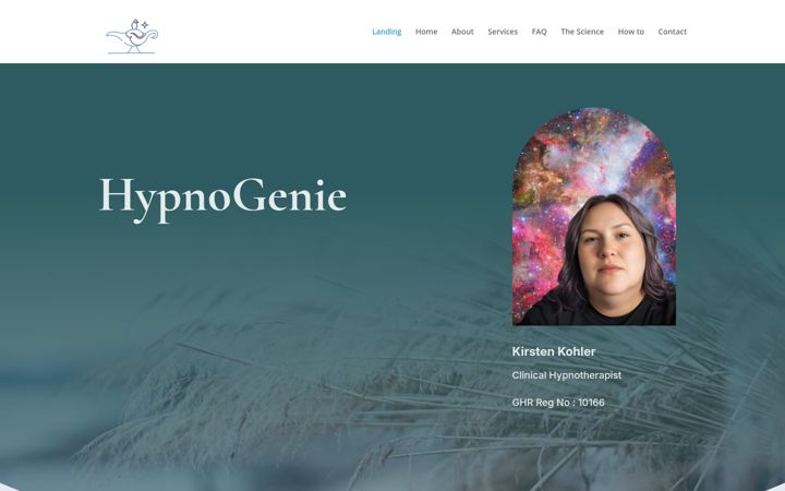 Screenshot of hypnogenie.online