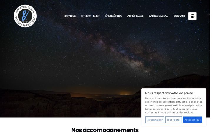 Screenshot of hypnose-et-pratiques-energetiques.fr