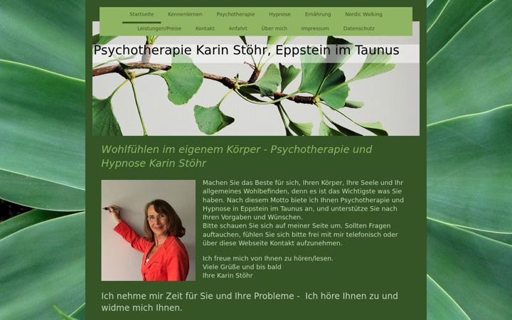 Screenshot di hypnose-karin-stoehr.de