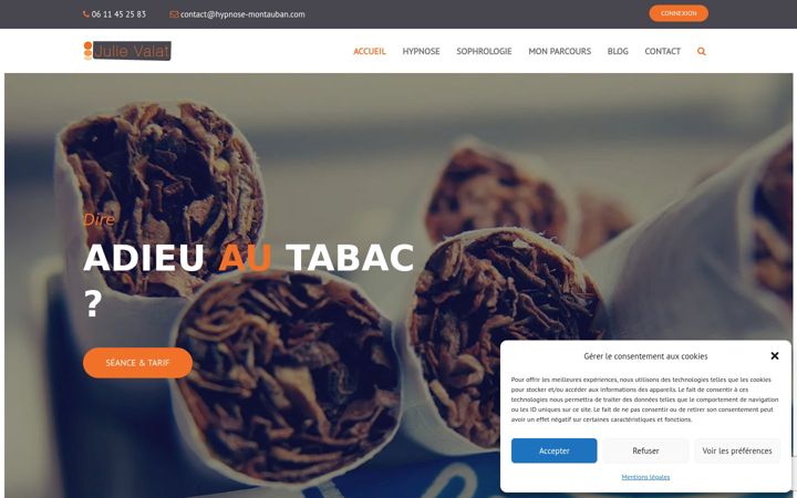 Screenshot of hypnose-montauban.com
